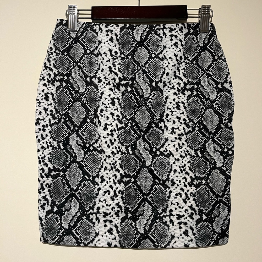 Windsor Snakeskin Skirt